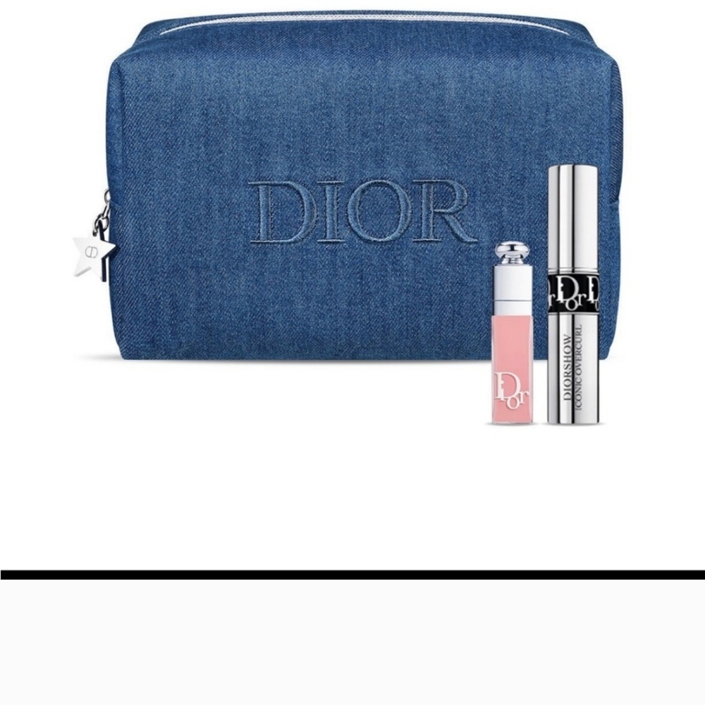 Dior Denim Makeup BAG Only
